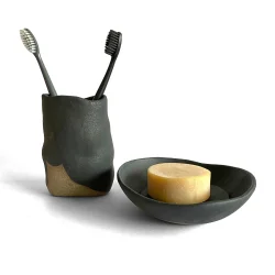 Sbeskl - keramik - sort rustik