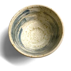Lidt strre srling - keramik skl-potte - blt strejf