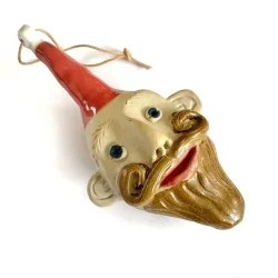 Keramik julemand - brun skg