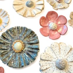 Blomst - Keramik vgophng - Prik 18