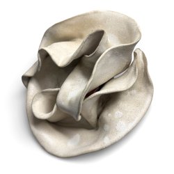 Stoflighed - Keramik relief - Lys rustik #14