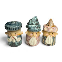 De tre vise m�nd - keramik s�t