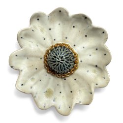 Blomst - Keramik v�goph�ng - Prik �18