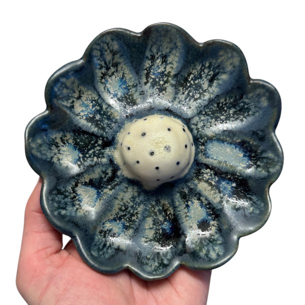 Blomst- Keramik v�goph�ng - Bl� �13