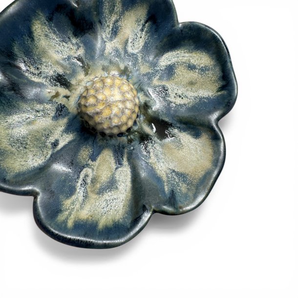 Blomst - Keramik v�goph�ng - Bl� �17