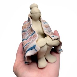 Hyggestund - keramik figur - Rosa