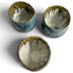Kunst kop- keramik kop - bl�
