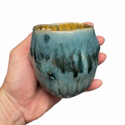 Kunst kop- keramik kop - bl�