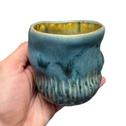 Kunst kop- keramik kop - bl�