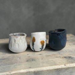 Kunst kop- keramik kop - mix