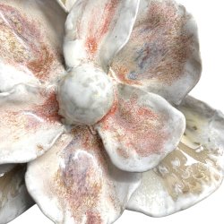 Stor blomst - keramik relief �30
