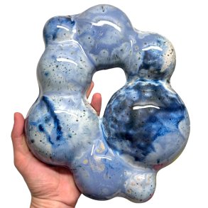 Bubbles - Keramik relief #80