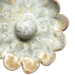 Blomst - Keramik v�goph�ng -  multi �16