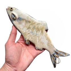 L�kker sild - keramik fisk til v�ggen 