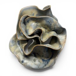 Stoflighed - Keramik relief - Gr�bl� - 2. sort.