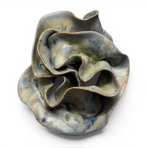 Stoflighed - Keramik relief - Gr�bl� - 2. sort.