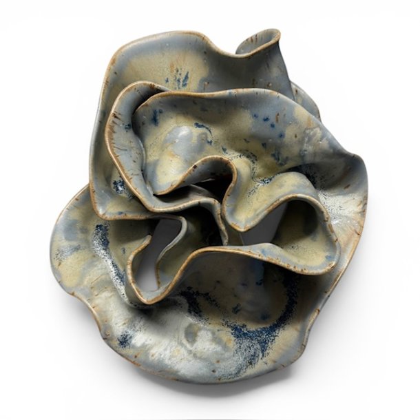 Stoflighed - Keramik relief - Gr�bl� - 2. sort.