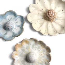 Blomst - Keramik v�goph�ng - Prik �20