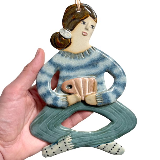 Hyggestund - keramik dame v�goph�ng - Tanja