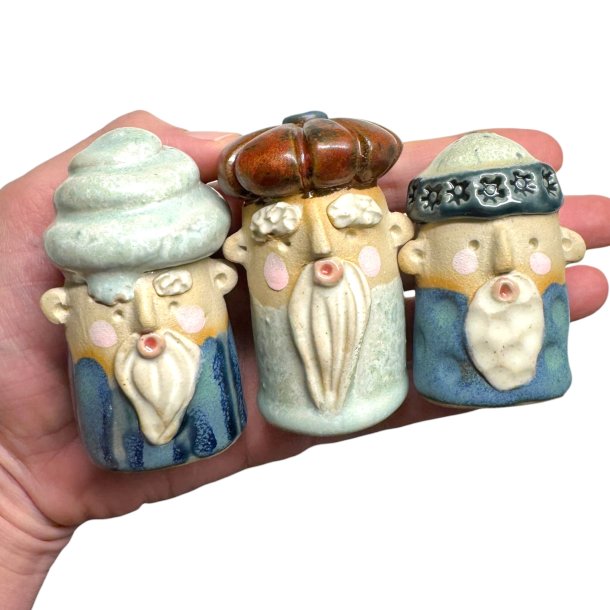 De tre vise m�nd - keramik s�t #03