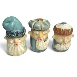 De tre vise m�nd - keramik s�t #02
