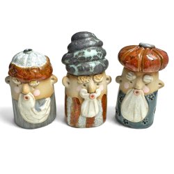 De tre vise m�nd - keramik s�t #08