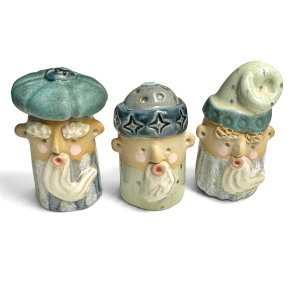 De tre vise m�nd - keramik s�t #10