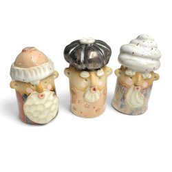 De tre vise m�nd - keramik s�t #11