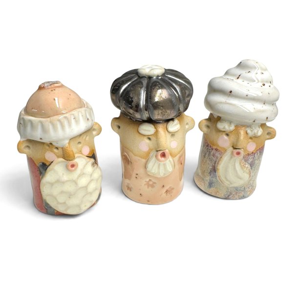 De tre vise m�nd - keramik s�t #11