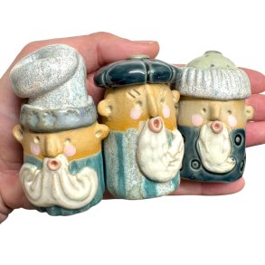 De tre vise m�nd - keramik s�t #12
