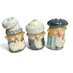 De tre vise m�nd - keramik s�t #12