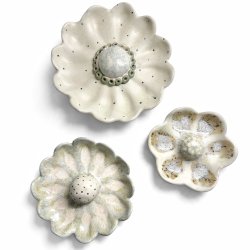 Blomst - Keramik v�goph�ng - Prik �20