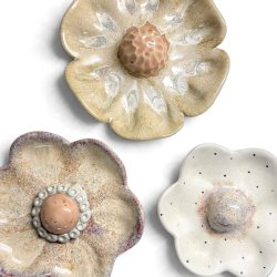 Blomst - Keramik v�goph�ng - Sand �17