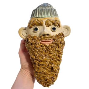 Hipster smand - keramik vgophng - 2. sort.