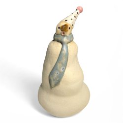 Snemand - keramik figur - prik