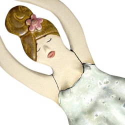 Ballerina - keramik vgophng - Merle