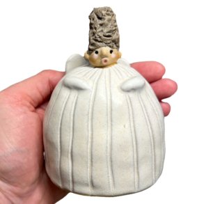 Engel med hjt hr - lille grhret 8