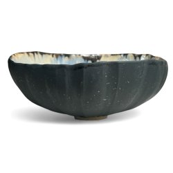 Stor organisk skl p fod - Sort : 28