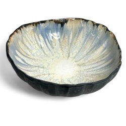 Stor organisk skl p fod - Sort : 28