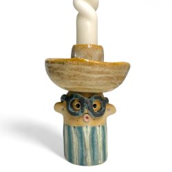 Lysestage - REKRUT No. 112 - keramik figur 