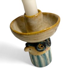 Lysestage - REKRUT No. 112 - keramik figur 