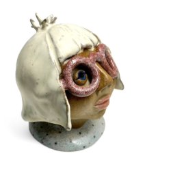 Keramik buste - Lkker dame