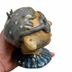 Keramik buste - Funky fyr