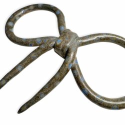 Sljfe - keramik vgophng - Bl-gr prik