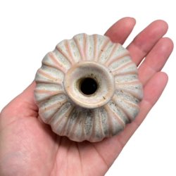 Lille srling - unika keramik vase - lyserd