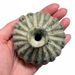 Lille srling - unika keramik vase - Grn