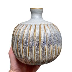 Stor srling - keramik vase - blgr