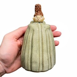 Engel med hjt hr - stor grn