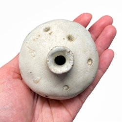 Lille srling - unika keramik vase - creme rustik