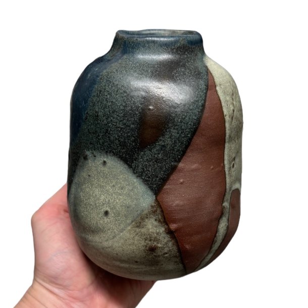 Unika keramik vase - Rustik - 2. sort. 
